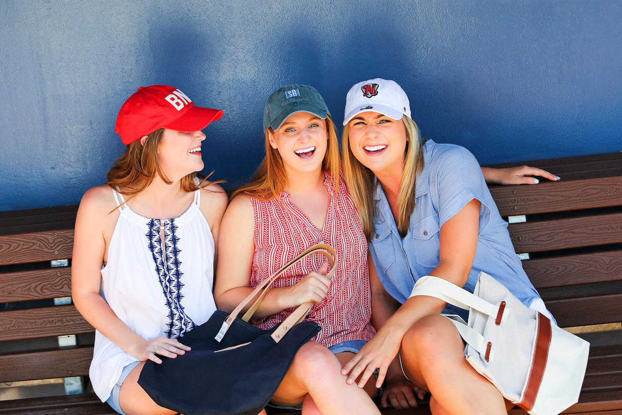 The SB interns had a blast running around the Sounds Ballpark in clothes from Copper Penny, Oak Hall, Habit, and Southern Vintage Market! The SB interns had a blast running around the Sounds Ballpark in clothes from Copper Penny, Oak Hall, Habit, and Southern Vintage Market!