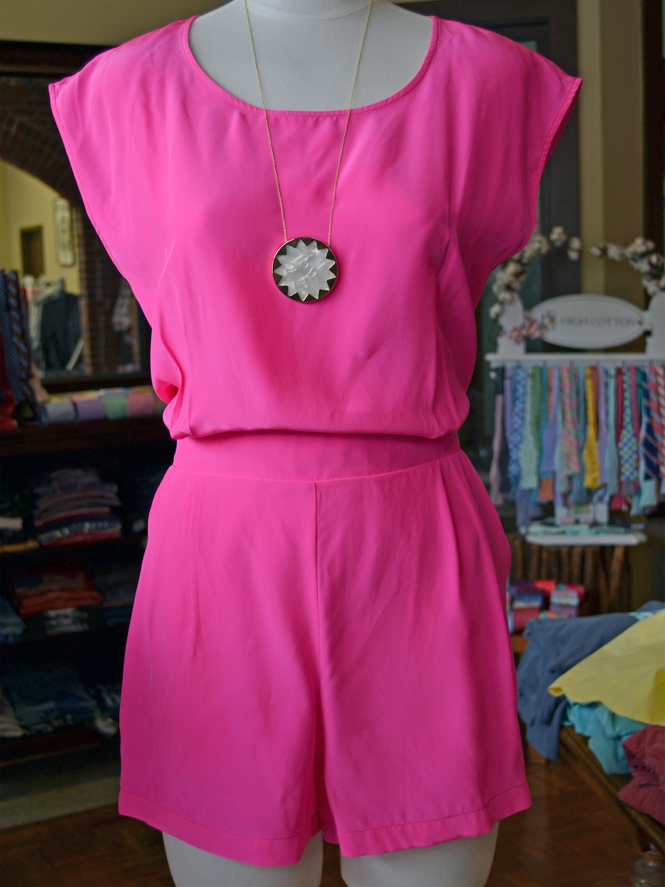 This romper is flattering on everyone! june what to wear