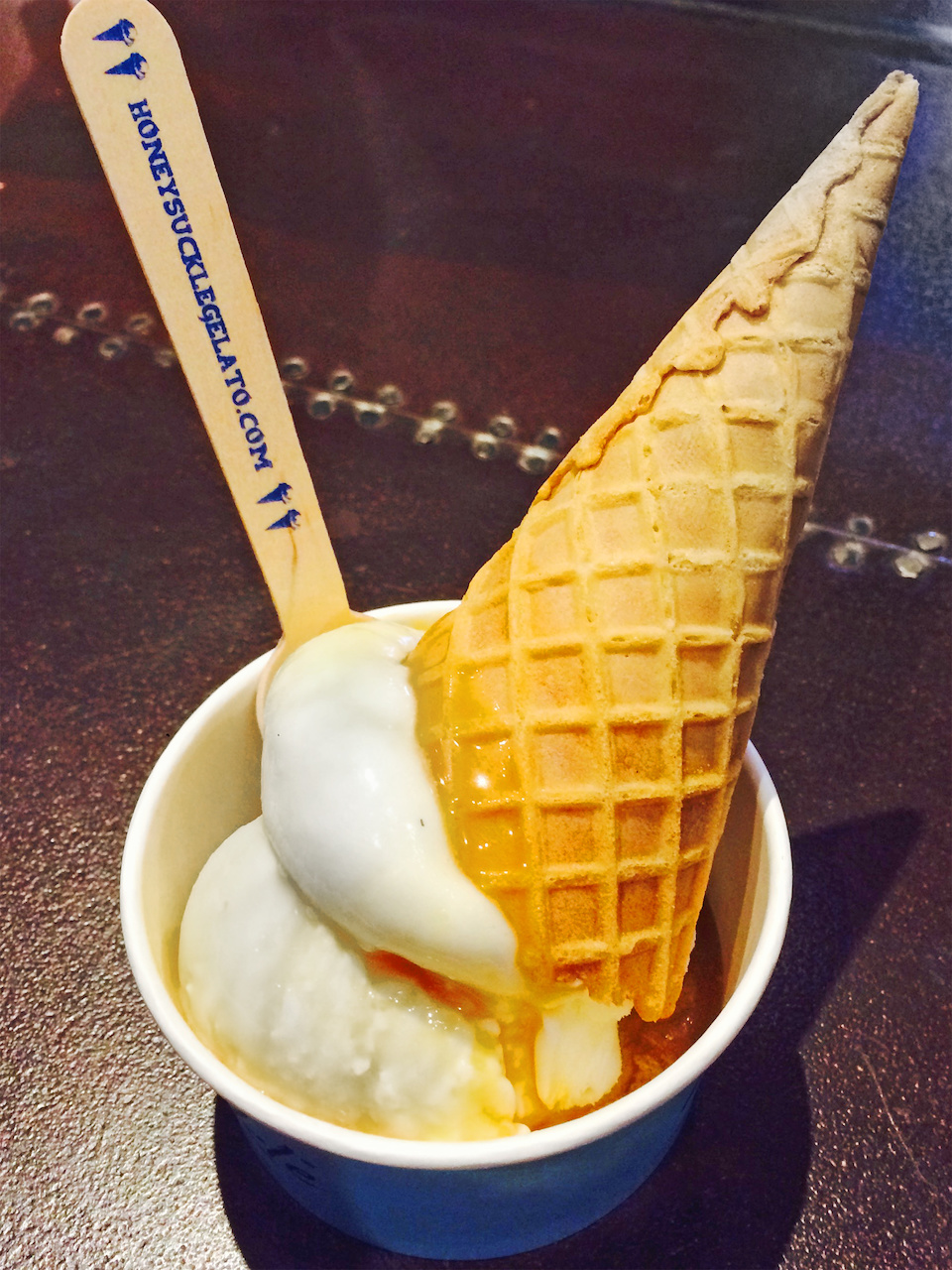 Sweet molasses that tastes good! Honeysuckle Gelato