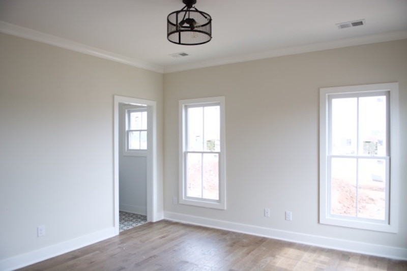 A perfect sized bedroom Behind the Scenes: Designing a Homearama house from start to finish