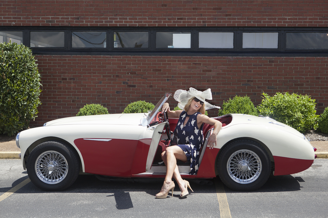 This dress is found at SOCA for $59.50 and the hat at Stacey Rhodes Boutique. This dress is found at SOCA for $59.50 and the hat at Stacey Rhodes Boutique.
