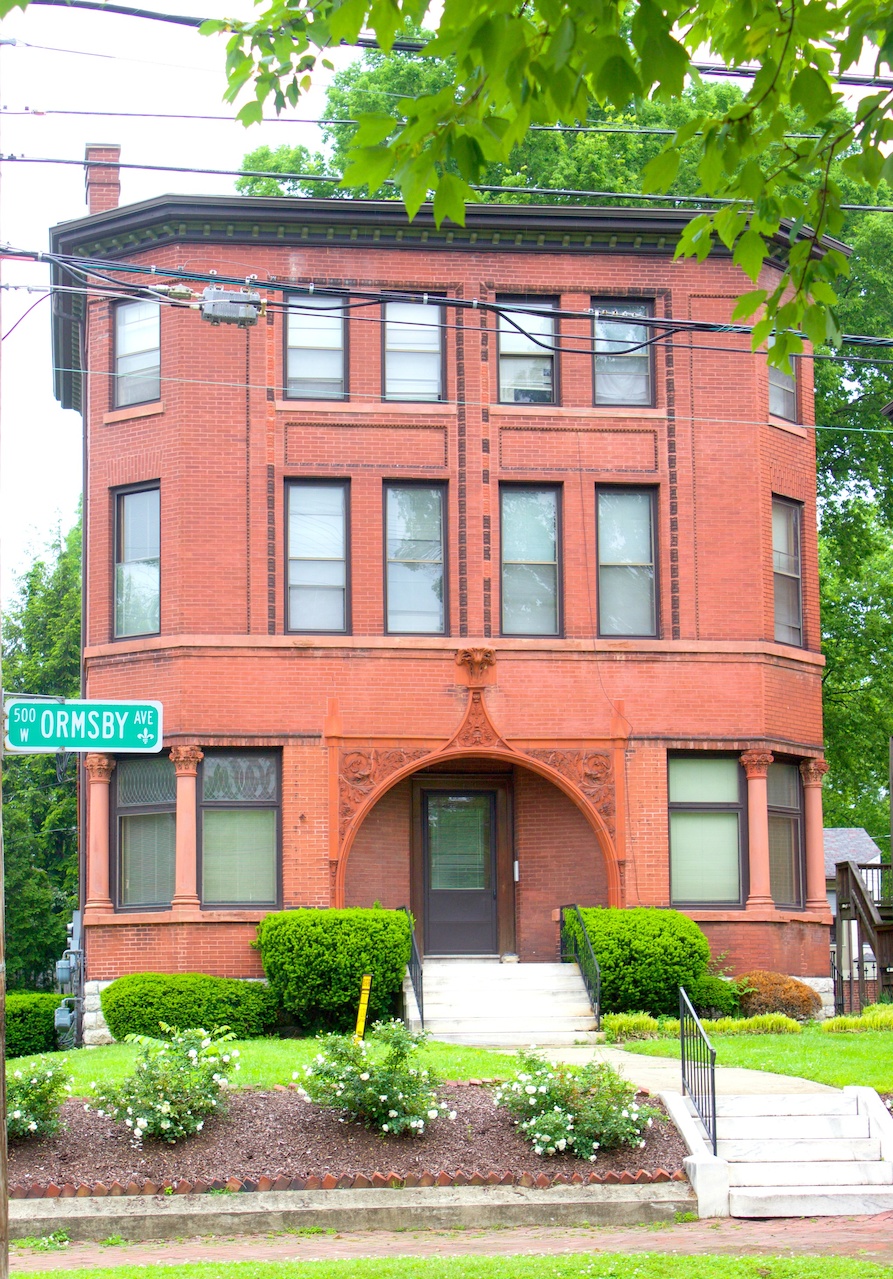Every home in Old Louisville is unique and boasts stunning architectural details walking old louisville