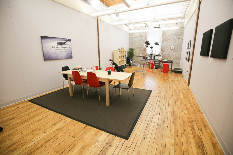 Angela's sleek office in the Emerge Memphis building is within her home neighborhood of South Main. Angela's sleek office in the Emerge Memphis building is within her home neighborhood of South Main.