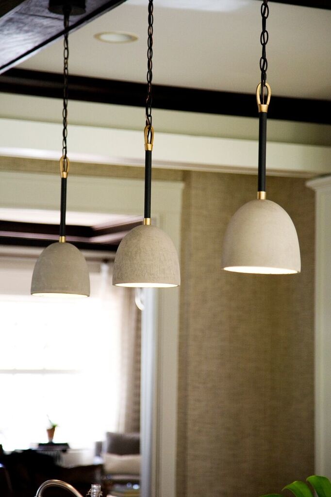 Lighting is crucial when designing a home. StyleBlueprint Atlanta: Kate Hayes Midtown design