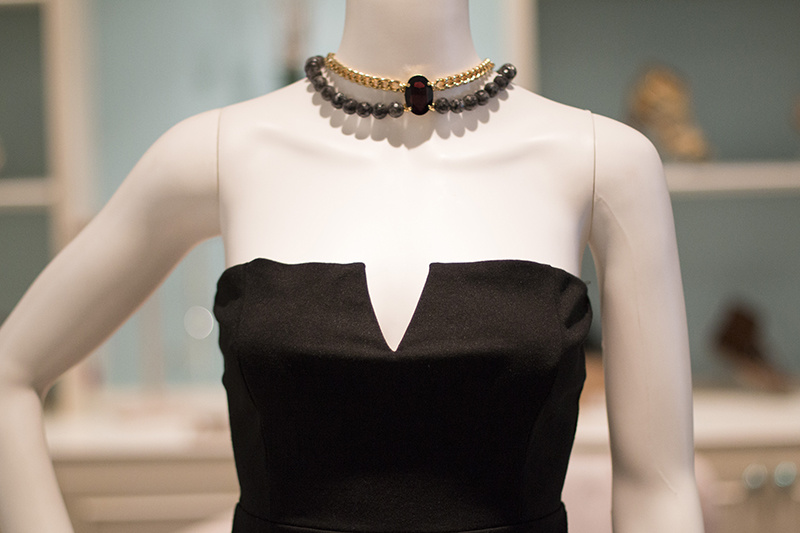 This statement necklace, $86, is a show stopper! This statement necklace, $86, is a show stopper!