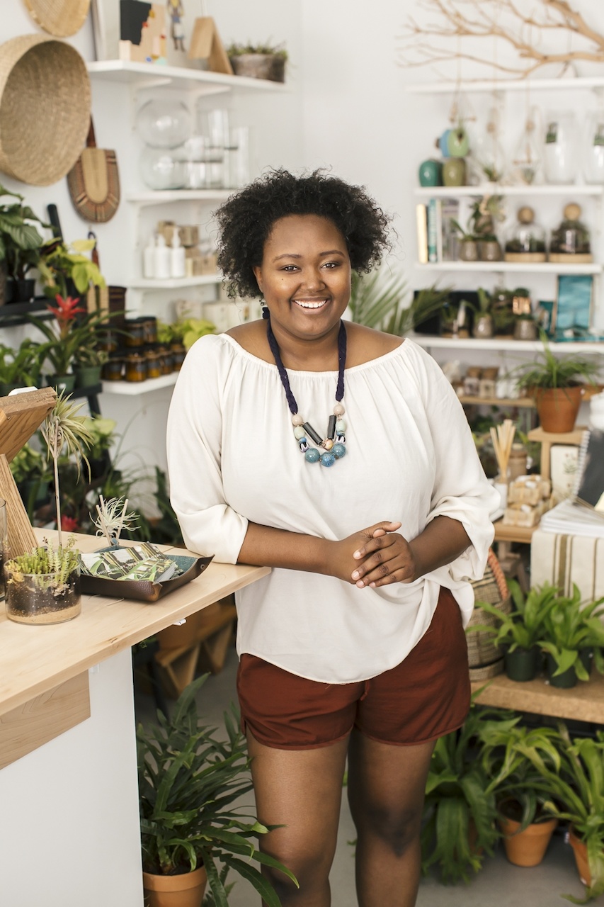 Megan George, owner and founder of The Zen Succulent in Durham, NC Megan George, owner and founder of The Zen Succulent in Durham, NC