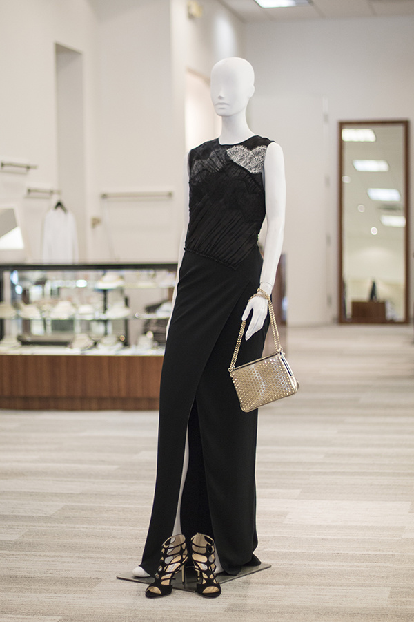 From Joseph: Phillip Lim dress, $1,096; Jimmy Choo heels, $895; Christian Louboutin bag, $1,590 From Joseph: Phillip Lim dress, $1,096; Jimmy Choo heels, $895; Christian Louboutin bag, $1,590