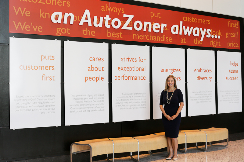 Making a career move to AutoZone gave Susie the chance to focus on a new area of law. Making a career move to AutoZone gave Susie the chance to focus on a new area of law.