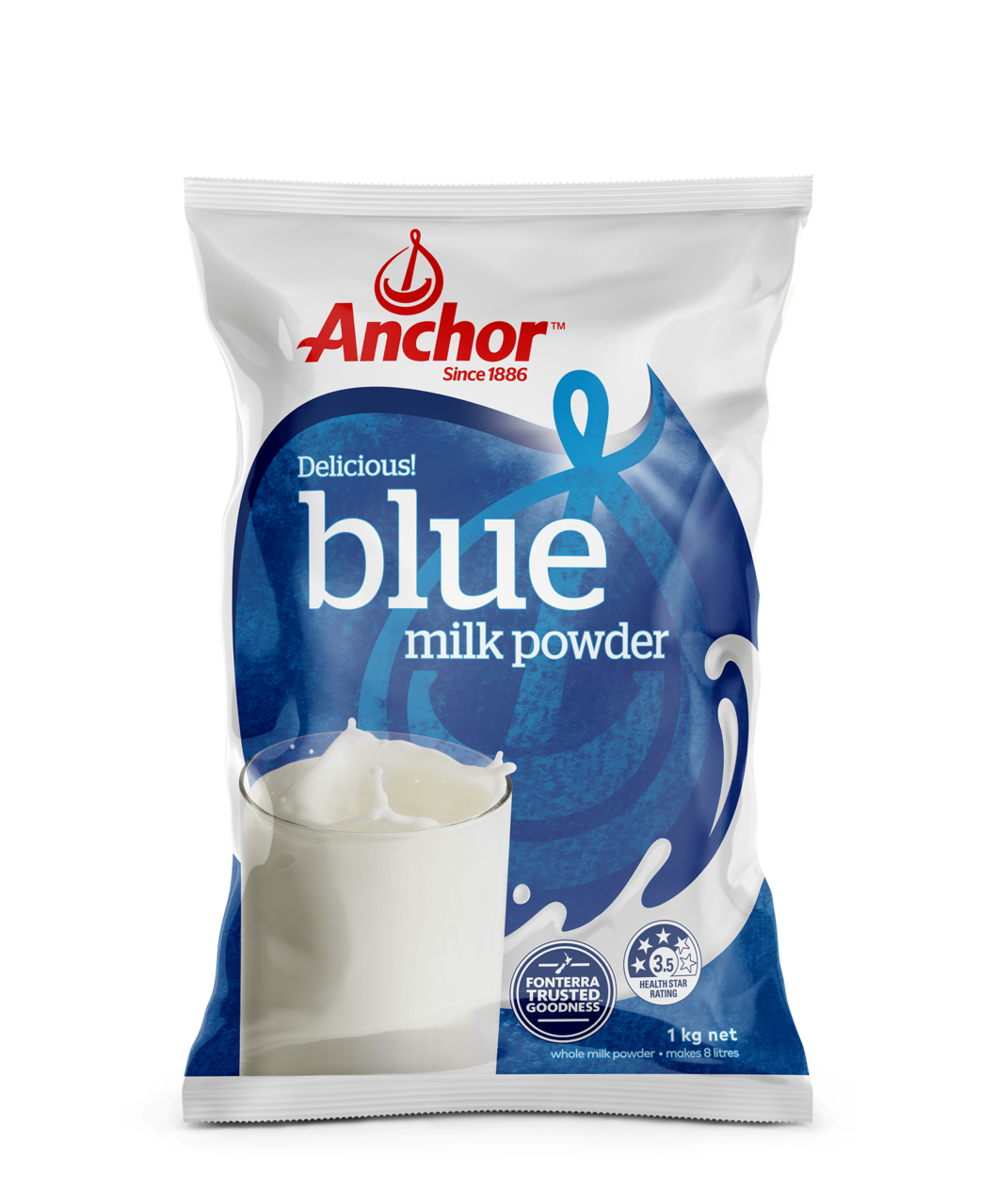 powder milk t Blue Milk 1kg Powder Anchor