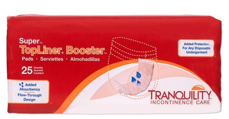 Tranquility TopLiner Booster Pads, Super