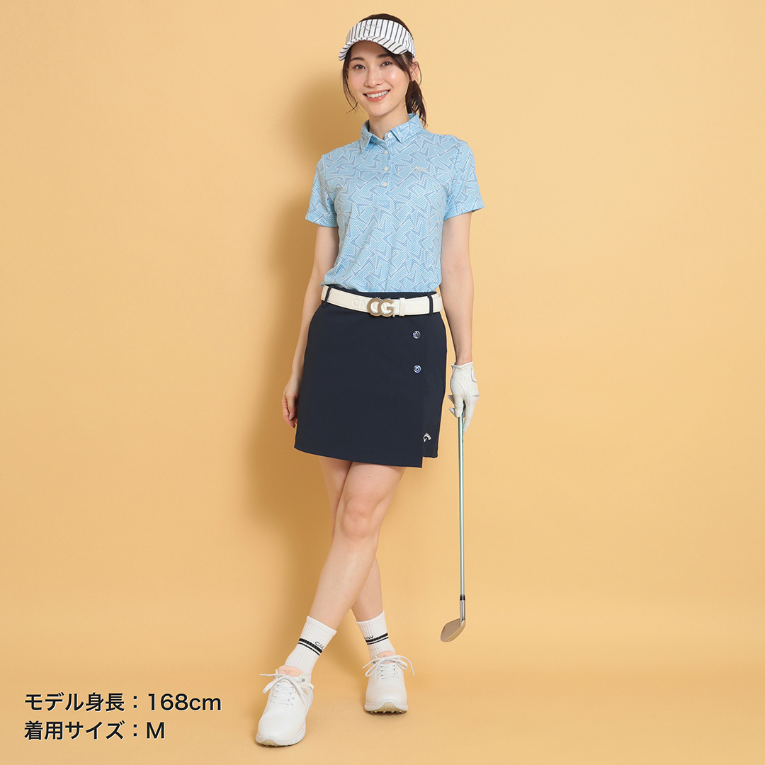 2WAYドビーストレッチキュロットスカート (WOMENS)