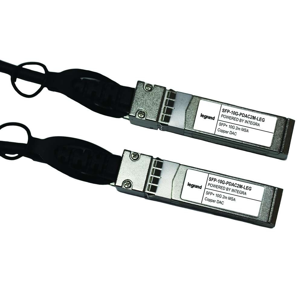 MSA Compliant 10GBase-CU SFP+ to SFP+ Passive Direct Attach Cable (Passive Twinax, 2m)