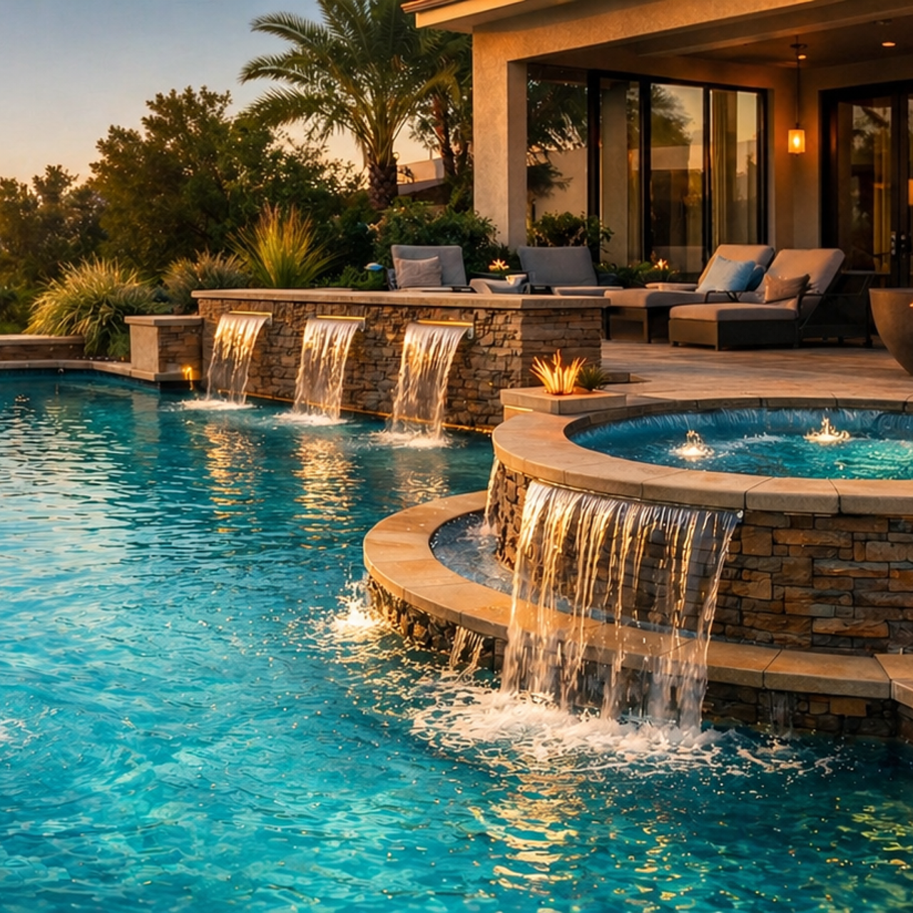Pool, Spa & Water Features