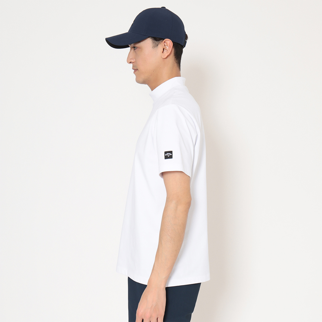 3℃裏クールリラックス半袖モックネック ※4Lサイズあり (MENS)