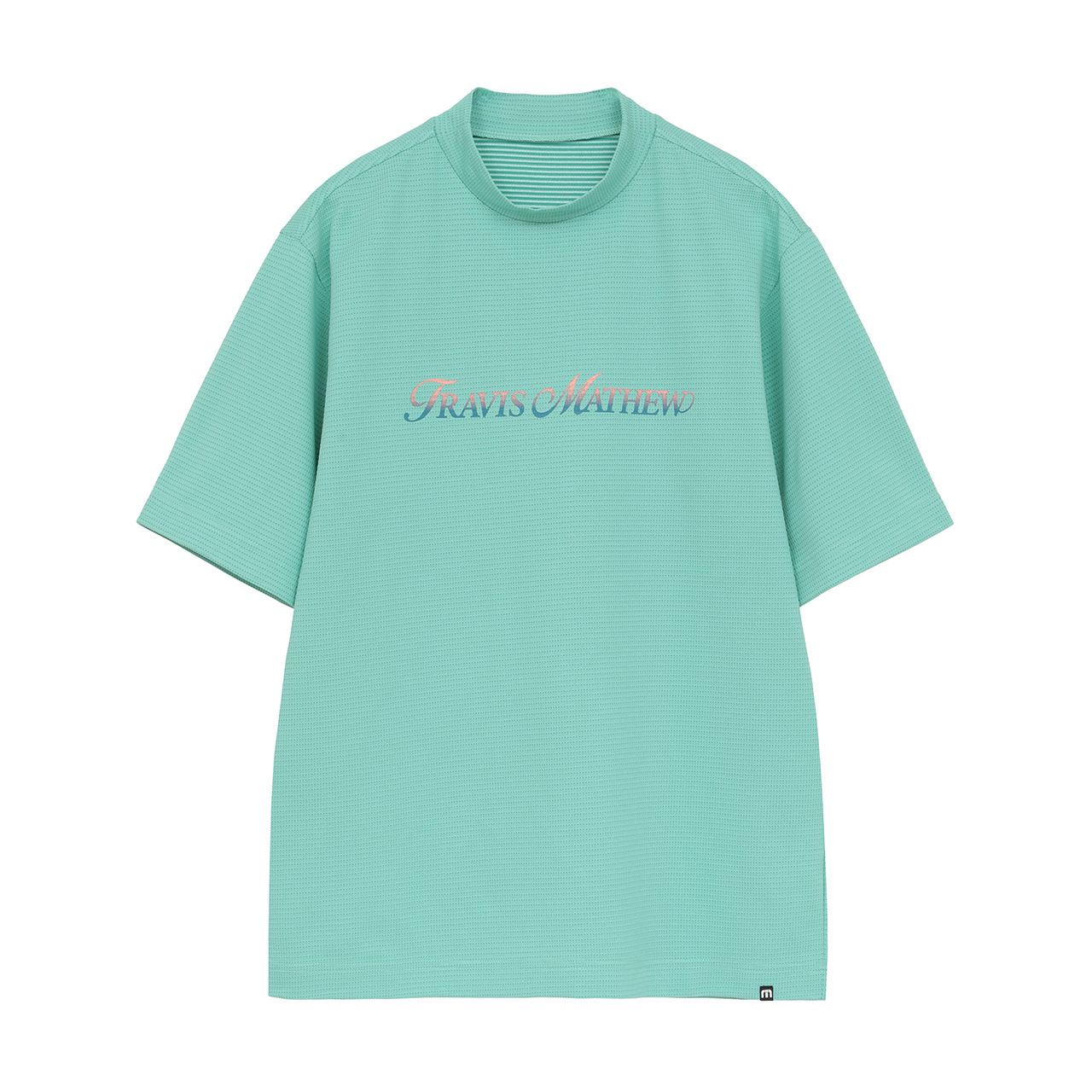 石川遼プロ着用】半袖グラデーションバックプリントモックネック(UNISEX)