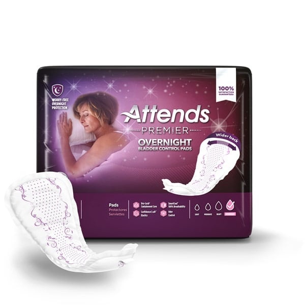 Attends Premier Overnight Pad, 120/case (ATOP Health & Beauty Health Care Incontinence Aids) photo