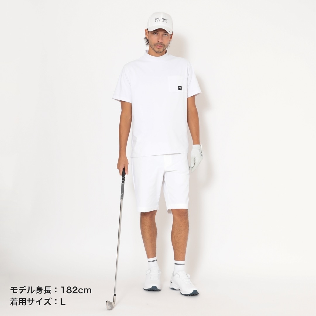 3℃裏クールリラックス半袖モックネック ※4Lサイズあり (MENS)