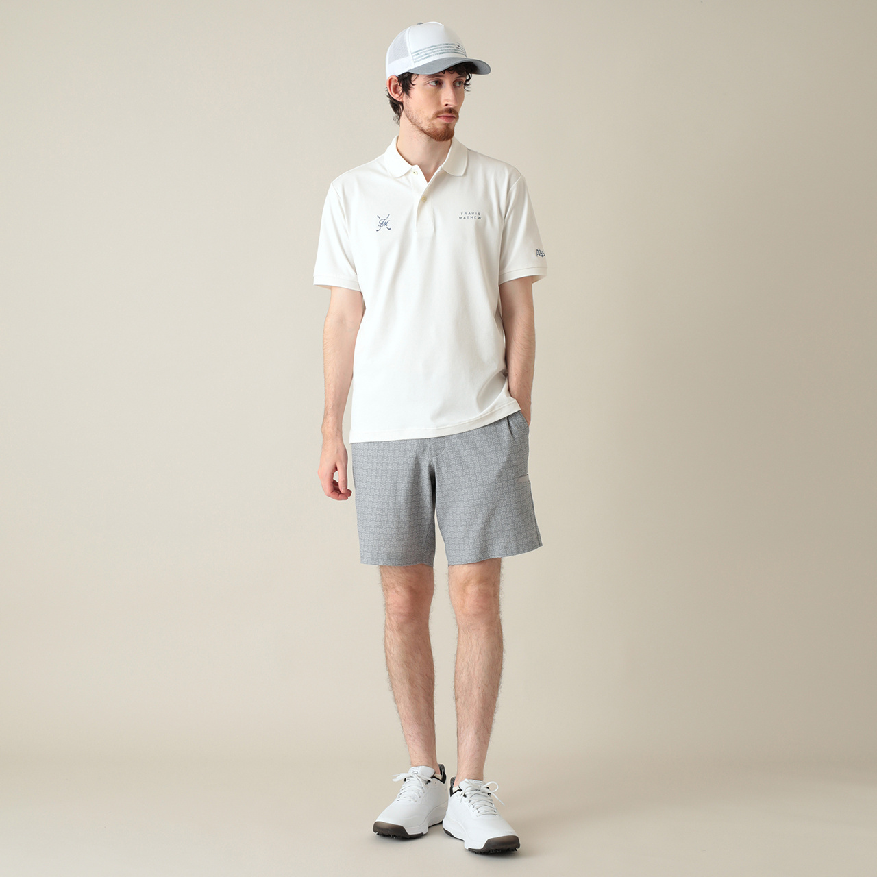 ラッセル編みショートパンツ(MENS)