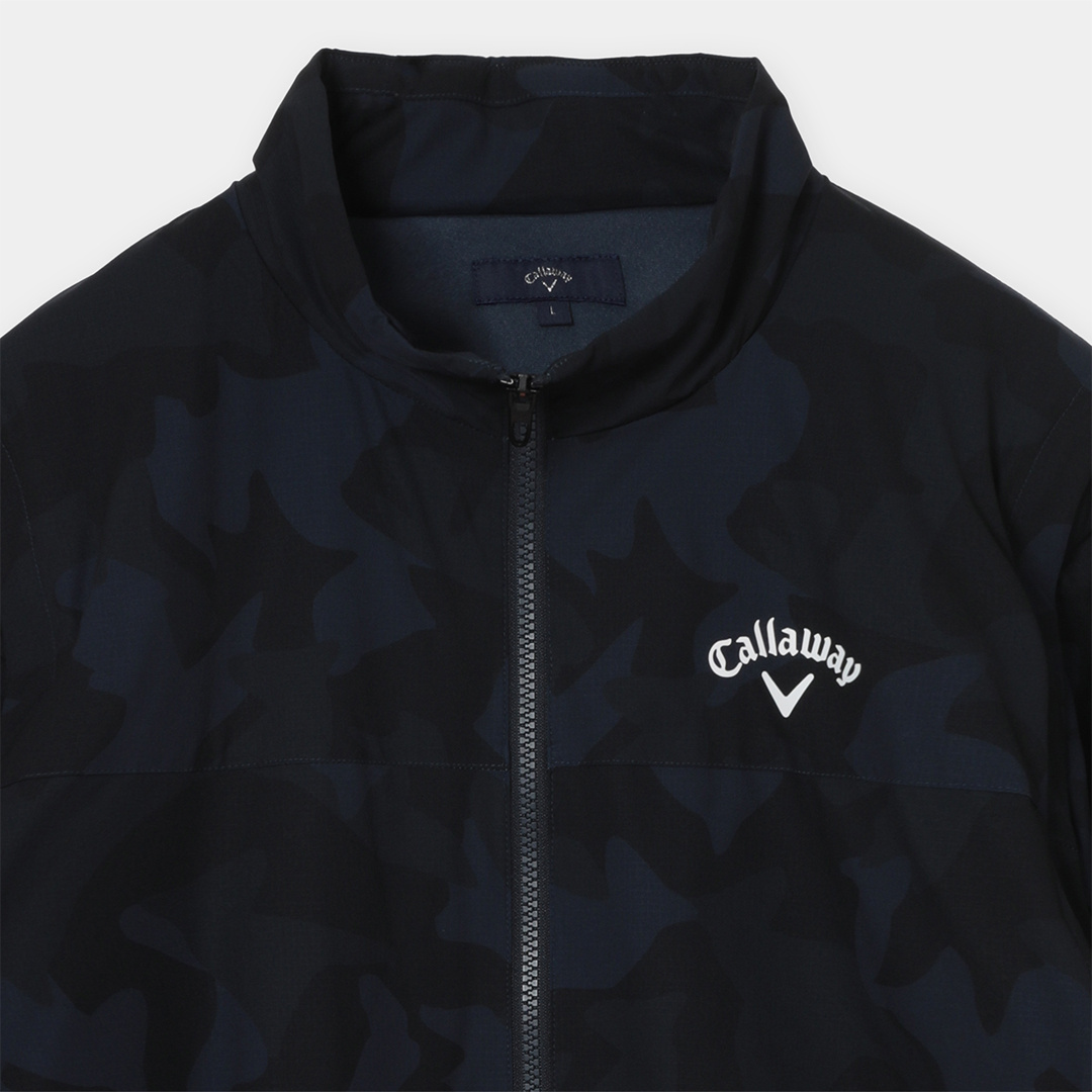 ポリエステルリップ2WAY撥水中綿ブルゾン (MENS)