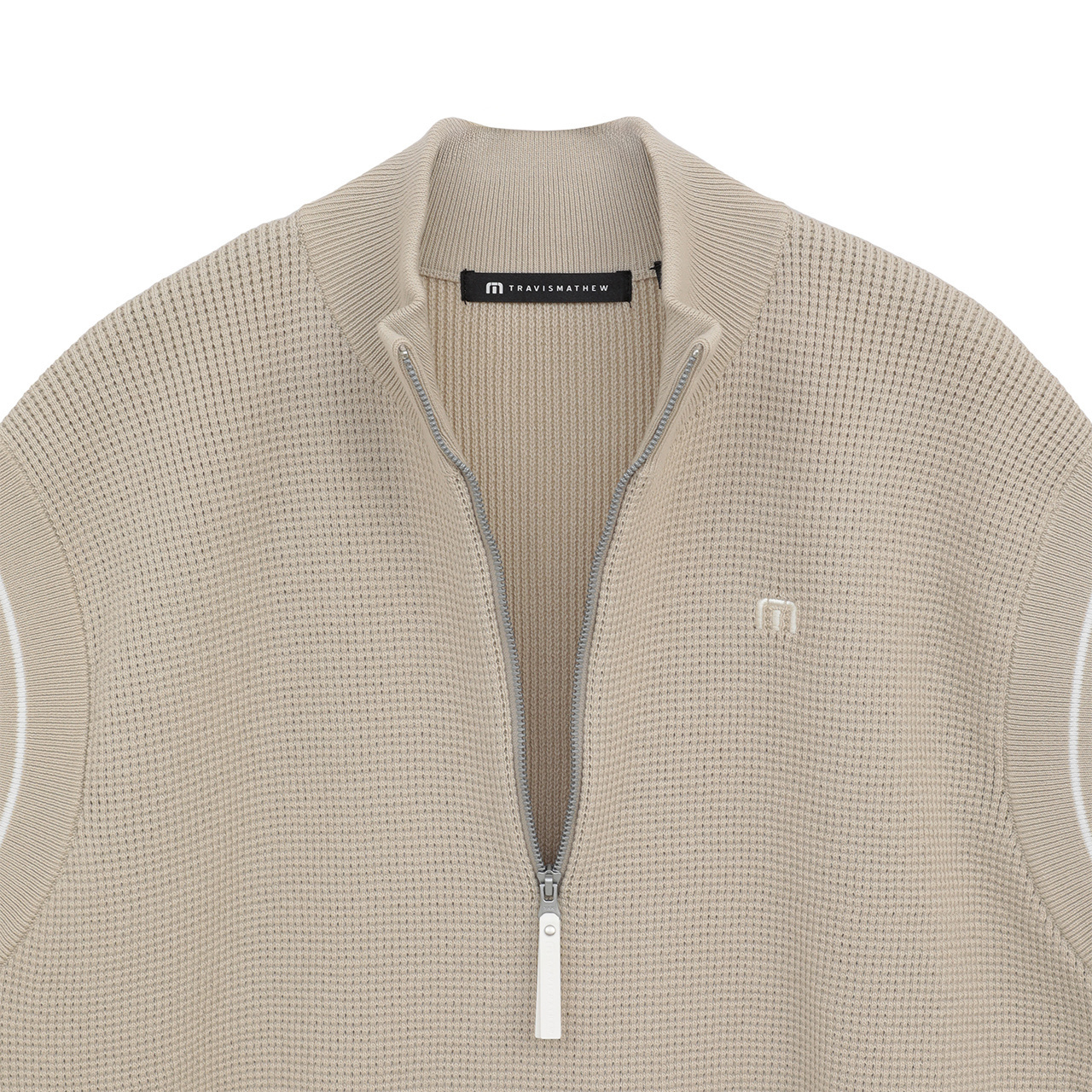 クォータージップ ニットベスト(UNISEX)