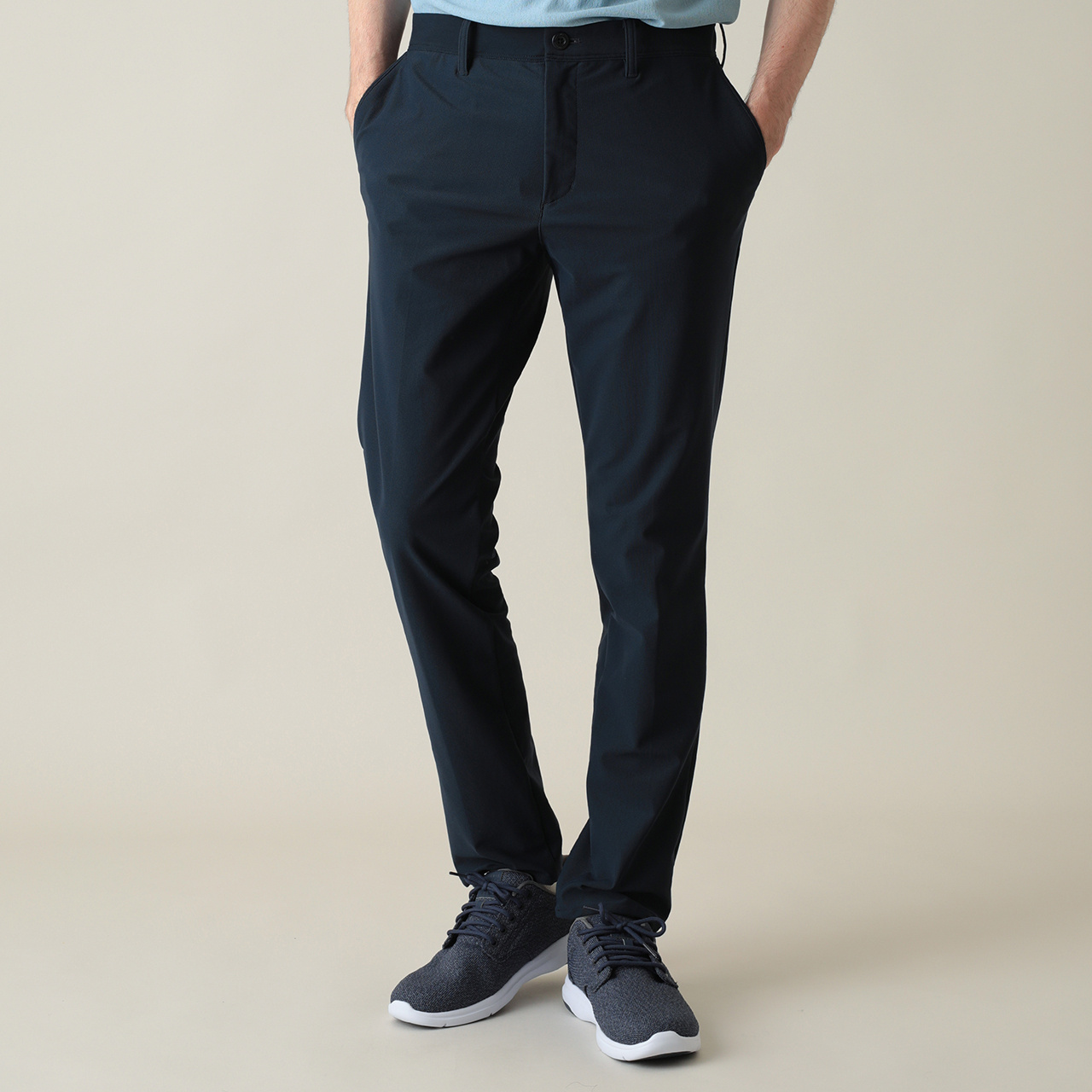 エアトール接触冷感ロングテーパードパンツ(MENS)