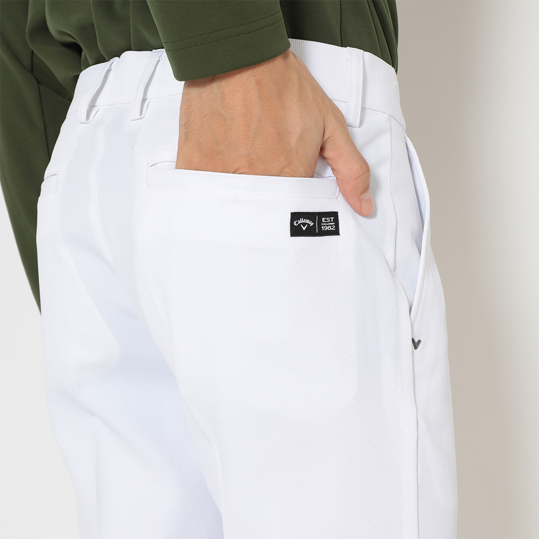 2WAYストレッチピケテーパードパンツ (MENS)