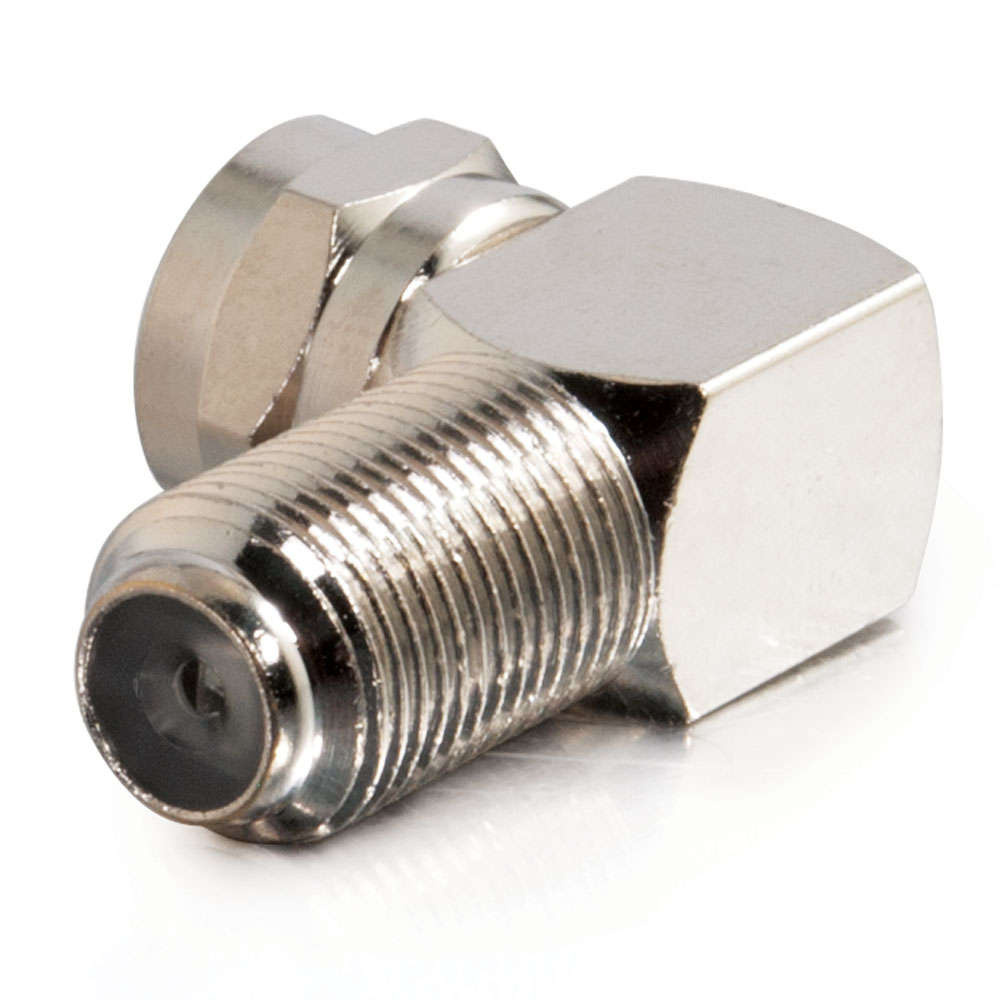 Right Angle F-Type M/F Adapter Multipack