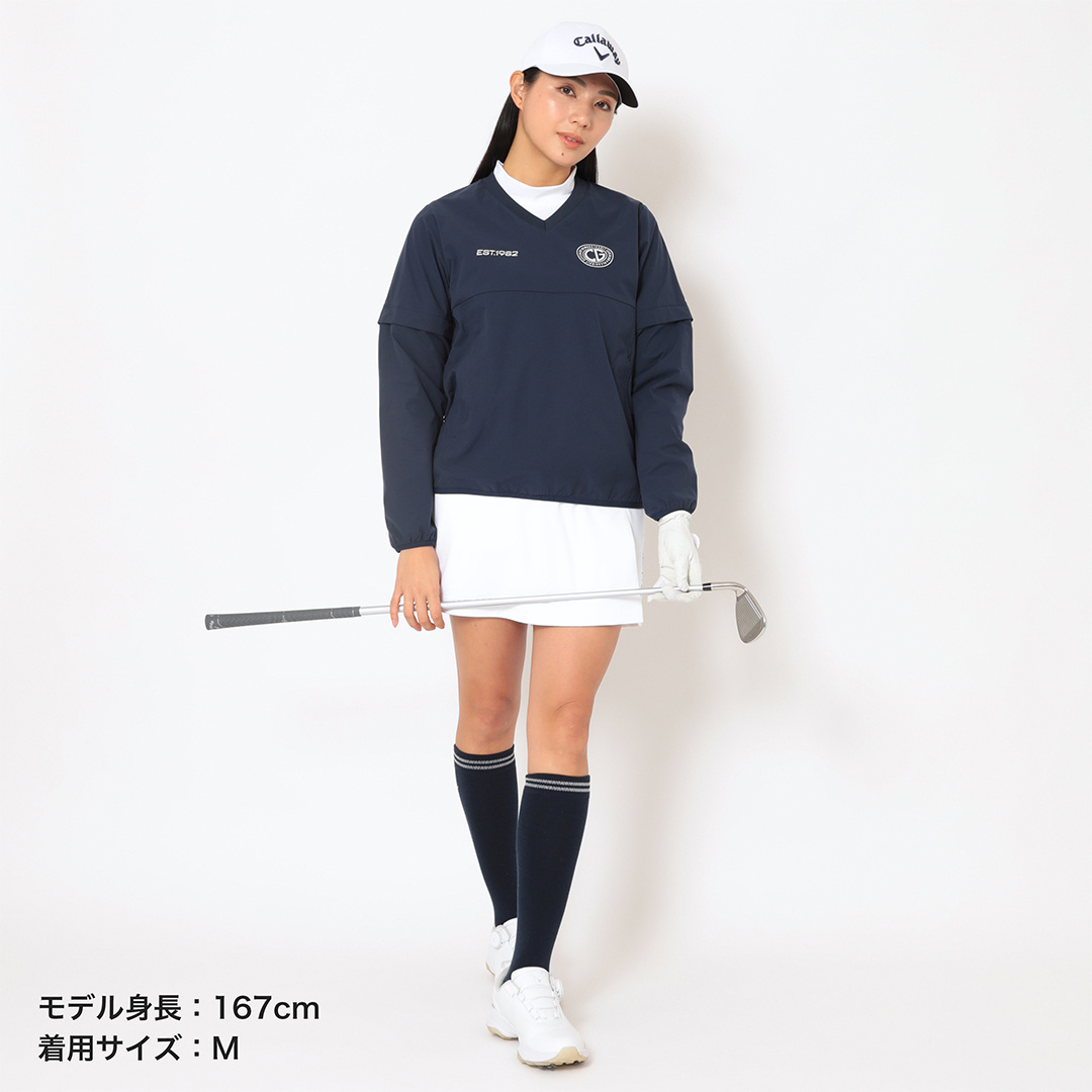 プルオーバー撥水2WAYブルゾン (WOMENS)