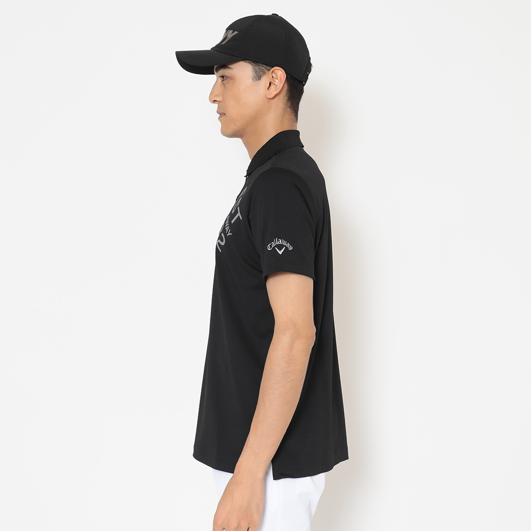 【未着用】キャロウェイ TOUR PRO EDITION メンズ 半袖 タグ付 中古 メンズ キャロウェイ Callaway 半袖シャツ L グレー