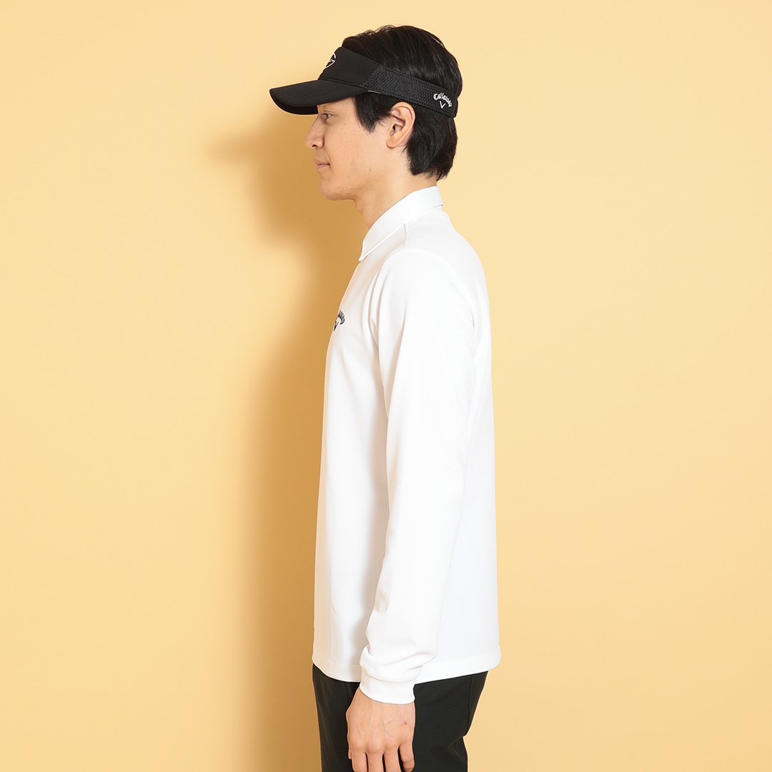 Callaway - 新品 TravisMathew 長袖シャツ HEFE Sサイズ 綿ベア天長袖モックネックシャツ (WOMENS)