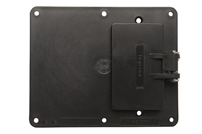Product image for PAS 3241WBK 2G BLK FLIPLID 1GFCI,1B