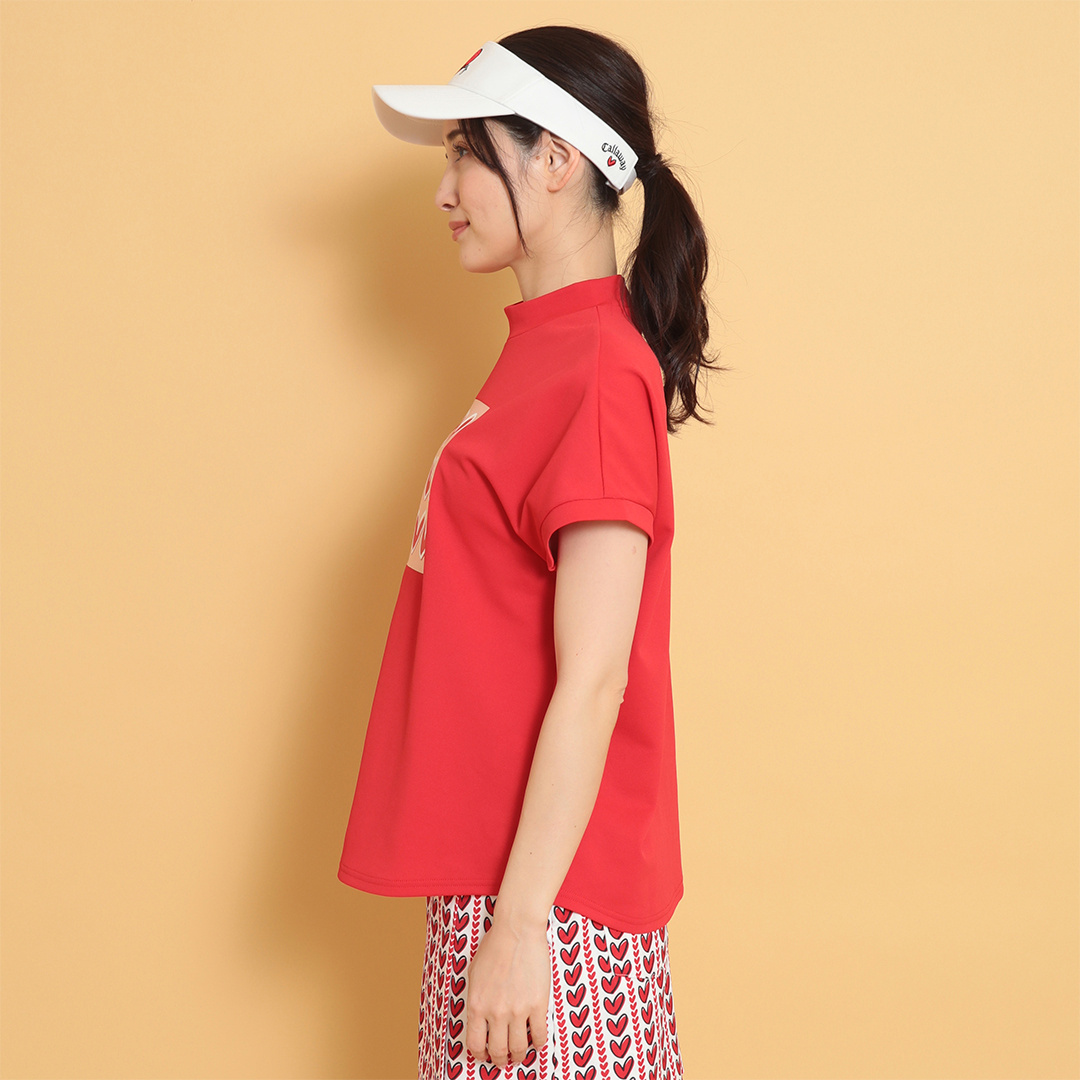 オンライン限定】ラブキャロウェイ ハートプリントオニカノコモック