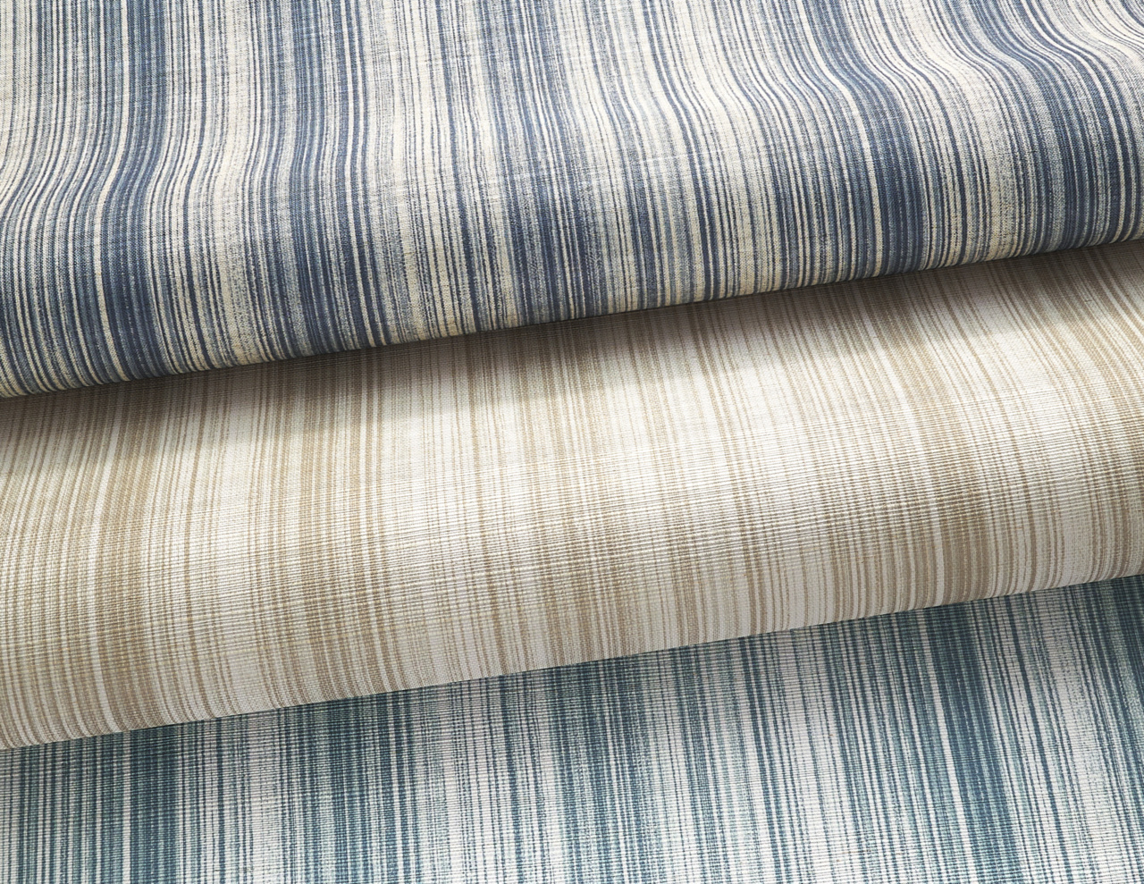 Chamberlain Stripe in Hunting on Canvas Linen | Phillip Jeffries