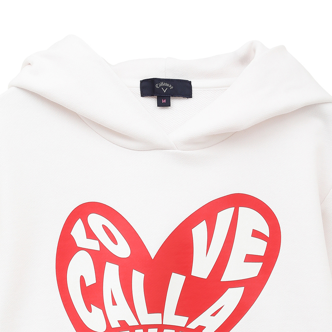 オンライン限定】ラブキャロウェイ 裏毛スウェットパーカー (WOMENS)