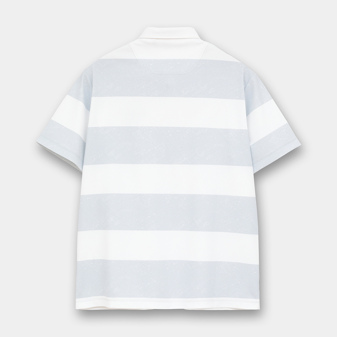 ビッグカノコラグビーボーダー半袖シャツ ※4Lサイズあり (MENS)