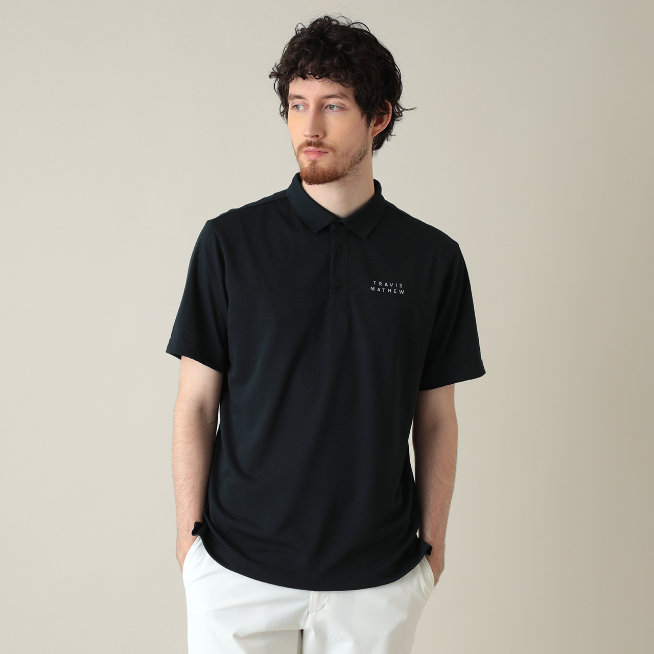 石川遼プロ着用】半袖ベーシックロゴポロ(MENS)
