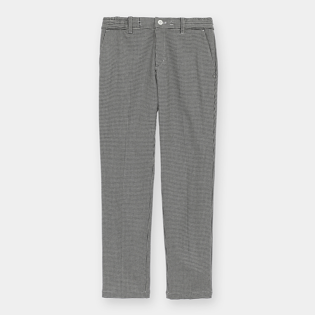 8WAYストレッチ千鳥チェックパンツ (MENS)