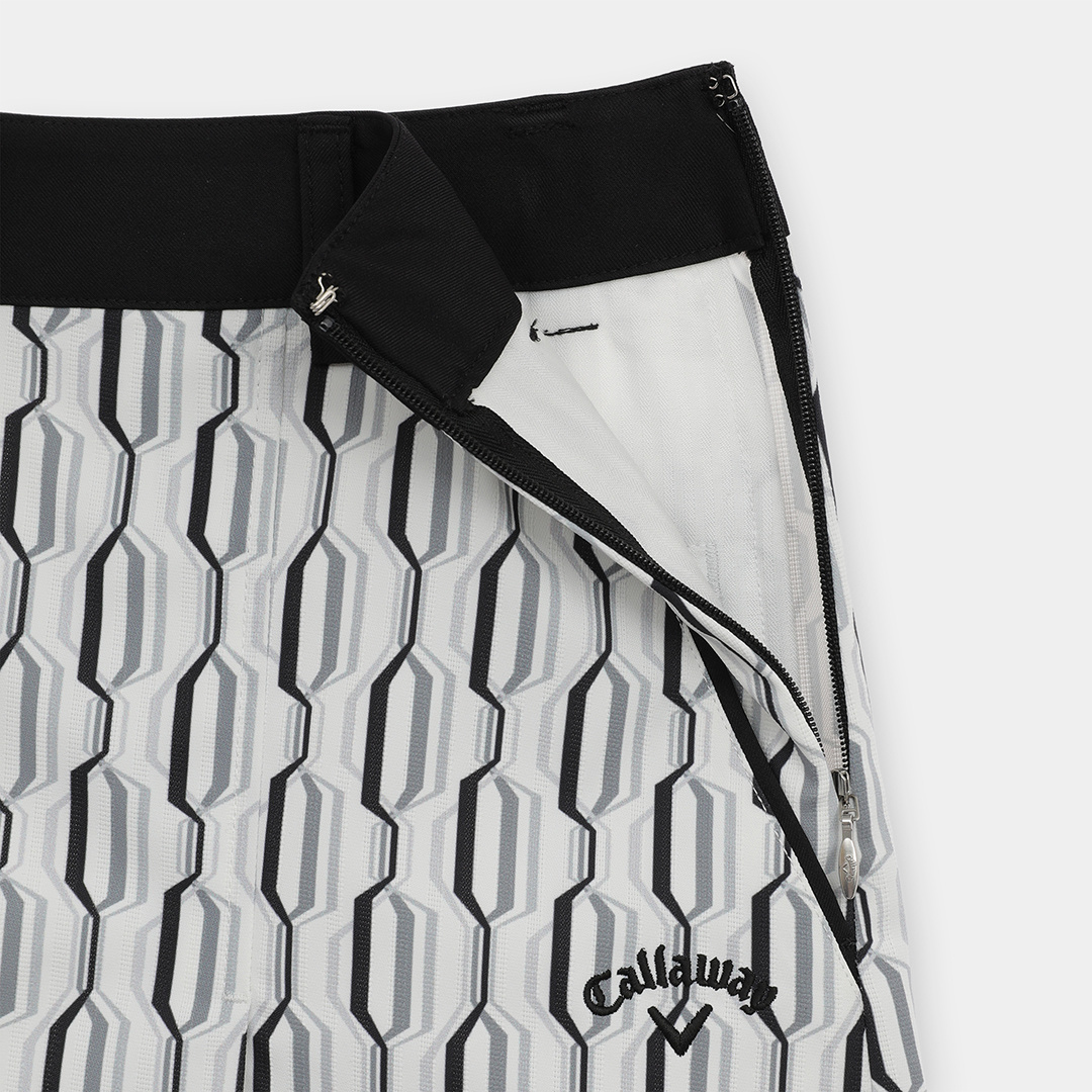 ジオメトリックプリントスカート (WOMENS)