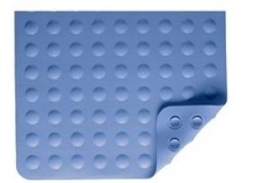 Rubber Bath Mat, Blue (NVMATBLU) photo