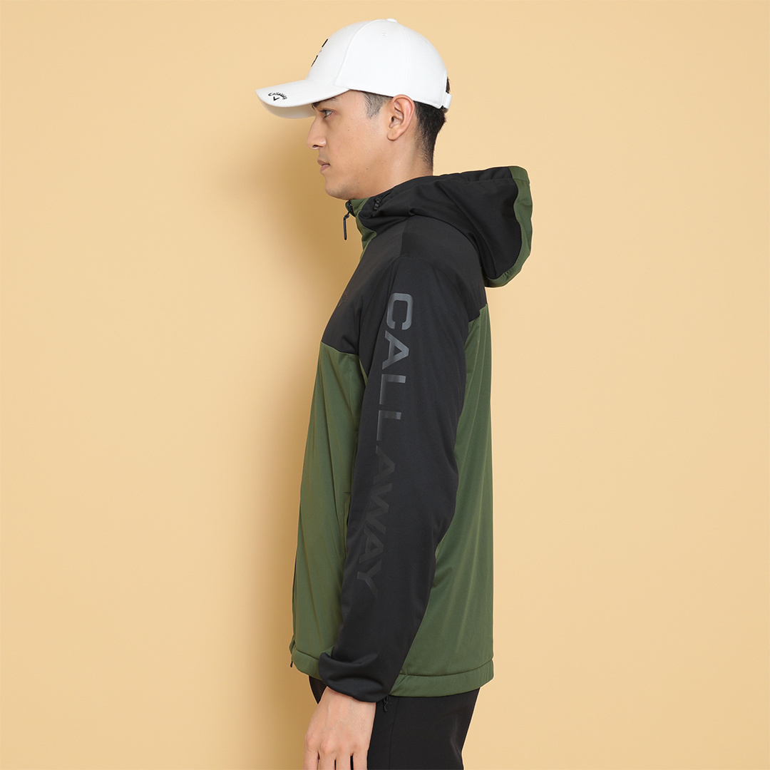 その他のブランド（other）/ジャケット スターストレッチフルジップブルゾンふんわり裏地付 スターストレッチフルジップフーディブルゾン《ふんわり裏地付き》 (MENS)