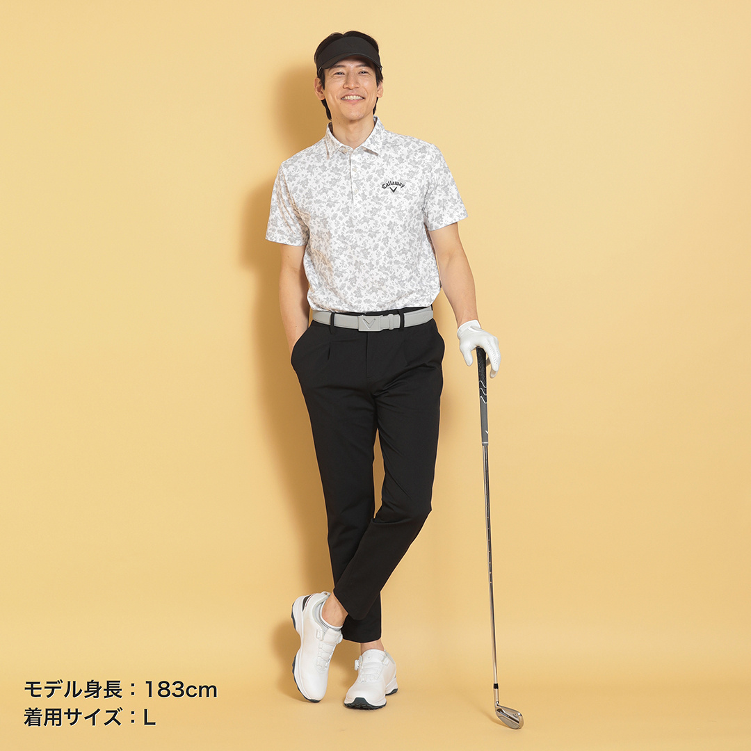 フラワープリントカノコシャツ ※4Lサイズあり (MENS)