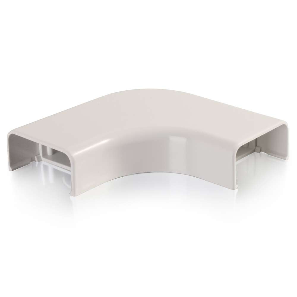 Wiremold Uniduct 2900 Bend Radius Compliant Flat Elbow - Fog White