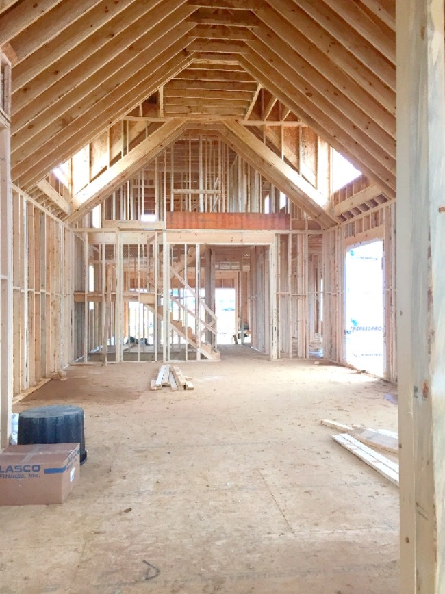 It was freezing when this picture was taken Behind the Scenes: Designing a Homearama house from start to finish