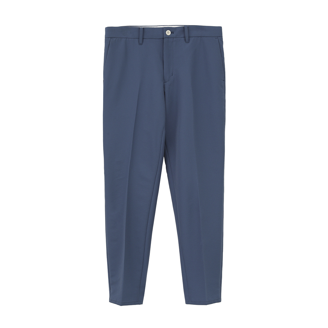 ツモリチサト アシンメトリー スリータック テーパード シアサッカー パンツ ツモリチサト アシンメトリー スリータック テーパード シア