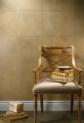 Phillip Jeffries Grecian Squares wallcovering