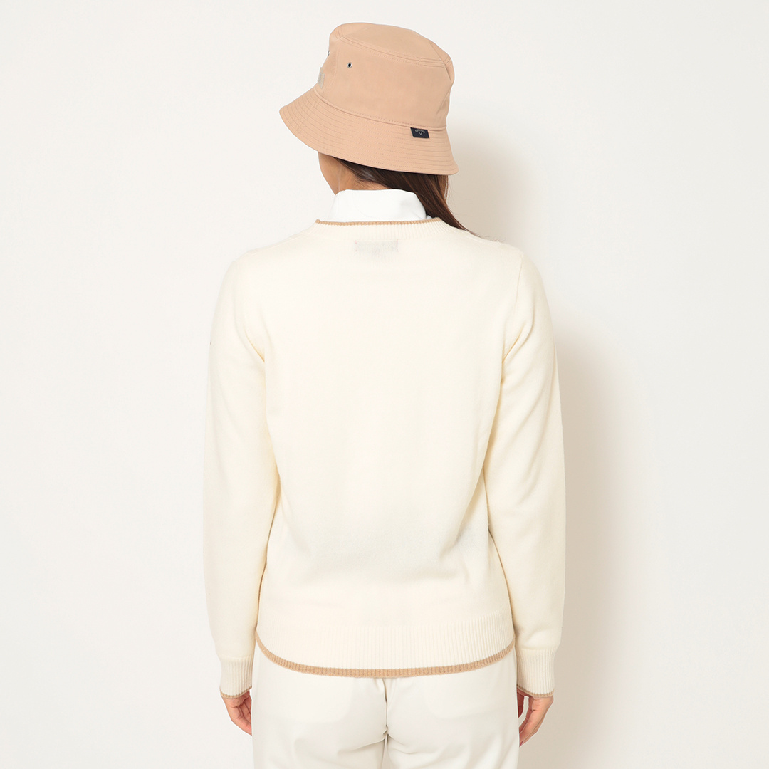 ビックアーガイルカシミヤニット (WOMENS)
