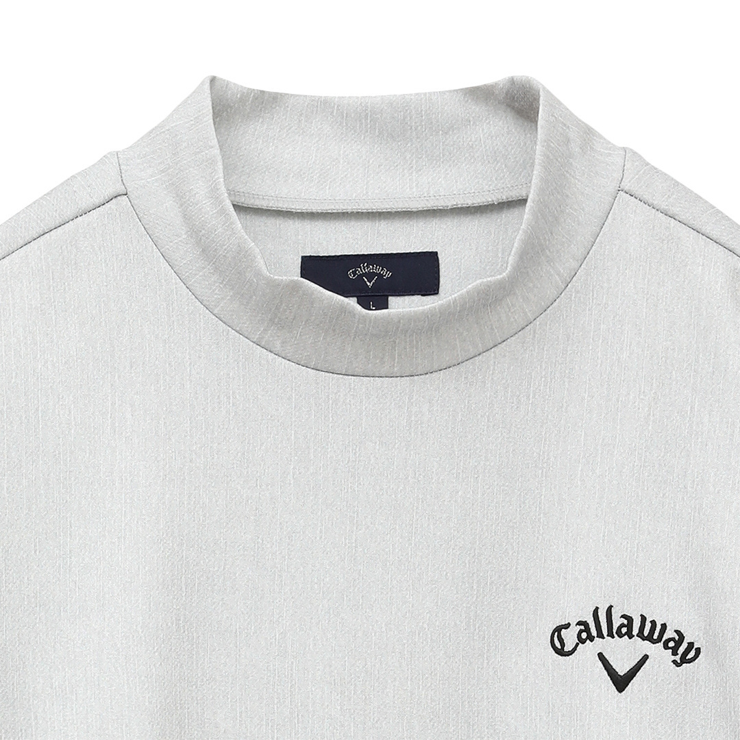 8G SHOOT　ロゴ　プリント　モックネック　長袖シャツ　裏起毛　Mサイズ Amazon.co.jp: 8G SHOOT ロゴプリント モックネック ゴルフ