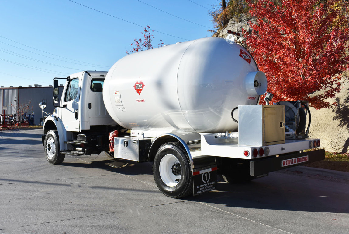 National Butane Gas 3000 Bulk Propane Delivery on 2010 Freightliner