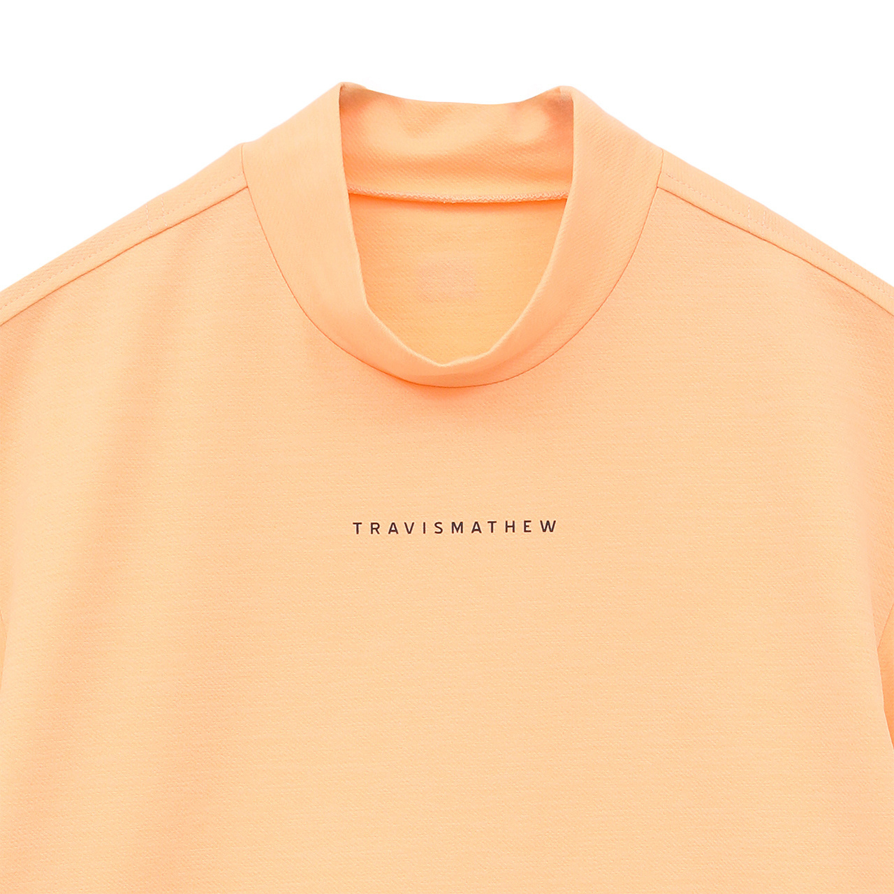 センターロゴ 半袖モックネック(MENS)