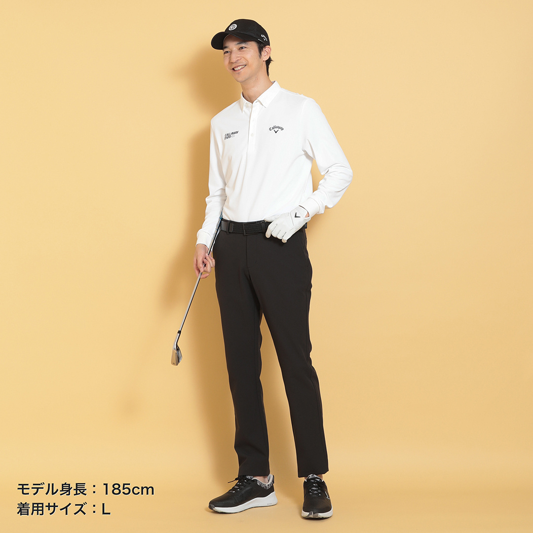 2WAYストレッチピケテーパードパンツ (MENS)
